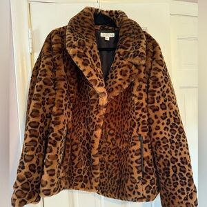 Via spiga leopard jacket